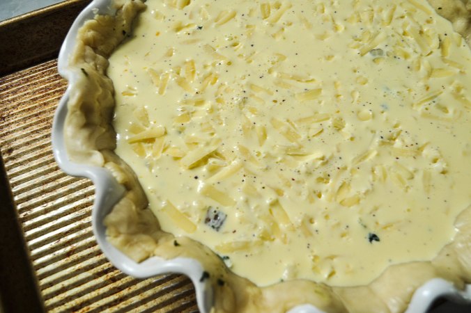 A Feteful Life: Spinach and Gruyere Quiche